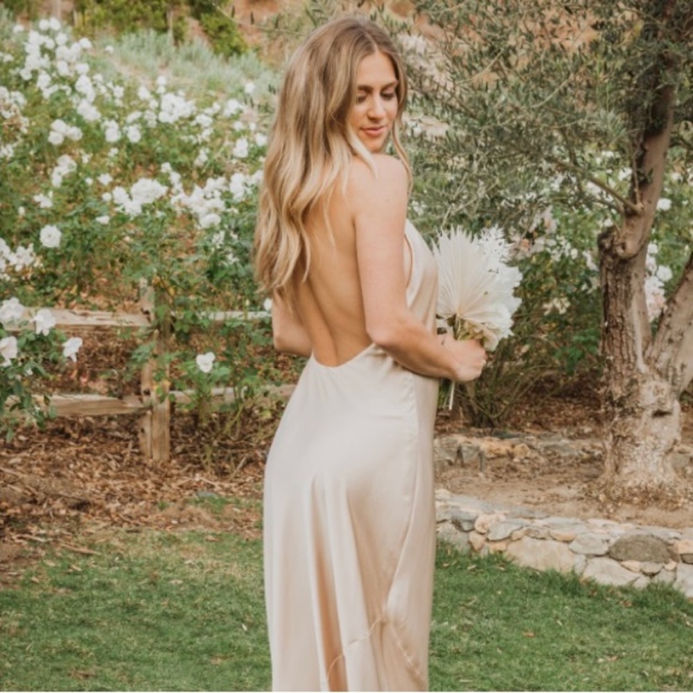 Show Me Your Mumu Jasmine Halter Maxi Dress
